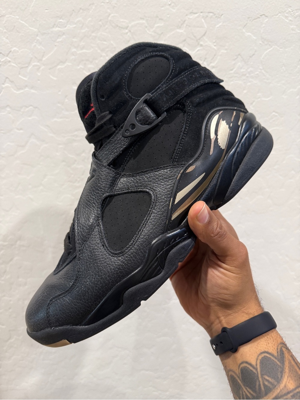 Jordan 8 Retro OVO Black Size 12 AA1239-045 Clean